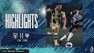 Highlights | RD1 MacArthur Bulls vs Wellington Phoenix