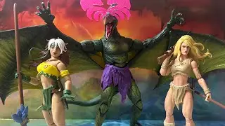 MARVEL LEGENDS Gamerverse SNAP!!  Savage land 3 pack opening and review
