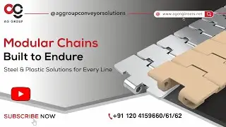 Stainless Steel vs Plastic Slat Chain Conveyor | AG Group Conveyor Solutions