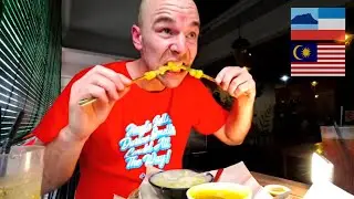 Traditional jungle food feast in Borneo! 🇲🇾