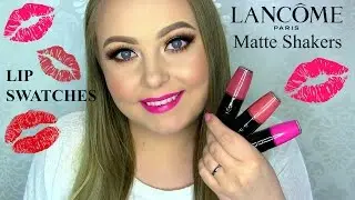 Lancôme Matte Shakers - Lip Swatches