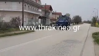 FIRST  GREEK MRAP TYPHOON  GSS-300 ARRIVED FOR DUTY IN KASTANIES BORDER
