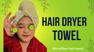 Microfiber hair towel/hair dryer towel/towel recycling