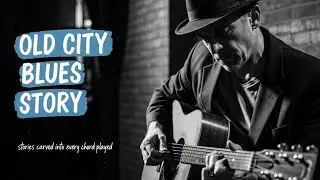Eric Clapton, Jimi Hendrix, Muddy Waters Inspired Soul Blues Rock Ballads Neon Night
