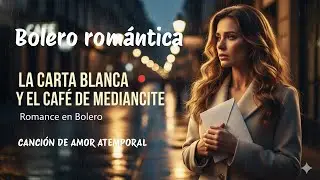 La Carta Blanca y el Caf&eacute; de Medianoche, Bolero Rom&aacute;ntico, Letra, Romance en Bolero.