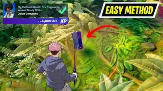 How to EASILY Dig Refined Kinetic Ore fragments around Shady Stilts Fortnite
