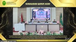 SOSIALISASI QANUN ACEH NOMOR 12 TAHUN 2025
