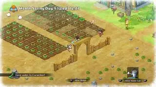 Doraemon Story Of Seasons Winter Season Gameplay! Snow! Beautiful!