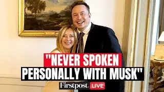 LIVE: Italian PM Meloni Defends Potential SpaceX Deal, But Denies Private Talks with Elon Musk