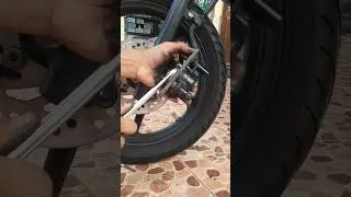 Mudah Ganti Kampas Rem Cakram Depan Honda Vario 125 KZR dengan Kampas Aspira