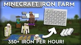 EASYEIST IRON FARM IN MINECRAFT 1.17