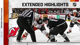 Anaheim Ducks vs New Jersey Devils Mar 12, 2022 HIGHLIGHTS