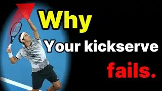 Why Most Amateurs Can’t Hit a Proper Kick Serve
