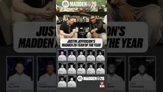Justin Jefferson Selects His #Madden26 Team of the Year