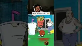 Бро, что это за сцена? 😂 #aquateenhungerforce #aquateenhungerforceclips #handbanana #meatwad