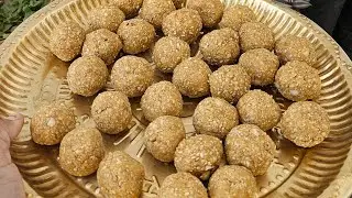 हिवाळ्याची गोड आठवण | तिळाचे लाडू | तिळगुळ घ्या, गोड गोड बोला 💛मकर संक्रांतीसाठी खास तिळाचे लाडू 😋
