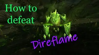 How to defeat Direflame in Tanaan Jungle - World of Warcraft pet battle guide. (ENG)