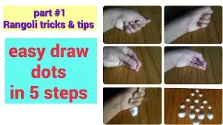 Rangoli designs for daily / rangoli tricks and tips #351