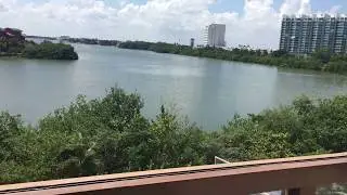 Cancun Mexico street views in the hotel zone