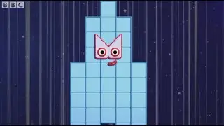 Numberblocks but only when 55 is on screen