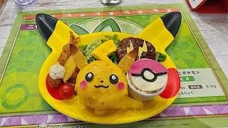 Eating at The Pokemon Cafe and Shopping in Akihabara - Japan Vlog Day 2