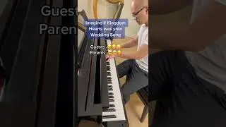 Kingdom Hearts Dearly Beloved Wedding #kingdomhearts #squareenix #weddingsong #piano