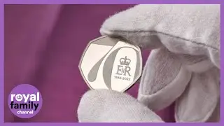 Royal Mint Unveils Platinum Jubilee 50p Piece