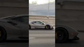 Silver Ferrari #luxurycars #carshorts #shorts #ferrari