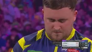 BRILLIANT 126 CHECKOUT RAISES THE ROOF - LUKE LITTLER VS ROB CROSS 2026 WORLD DARTS CHAMPIONSHIP