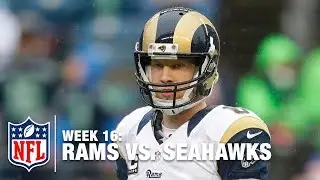 Johnny Hekker Shoves Cliff Avril & Then Cowers in Fear of Seahawks  | Rams vs. Seahawks | NFL
