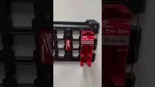 Milwaukee Packout M18 Battery Holder with Mounting Plate