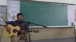 Express Session - Roberto Diaz ( El Cuervo ) en la escuela EDJA NRO 4 - Co.Se.Ba -