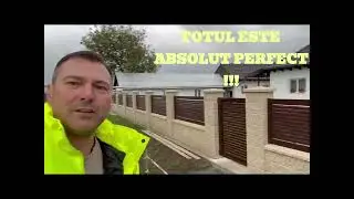 Montaj gard aluminiu