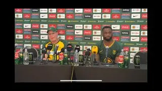 Springbok Coach and Captain Rassie and Siya share perspectives on convincing victory over Argentina