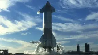 Space X SN8 Starship Launch (1740 EST 09 Dec 2020)