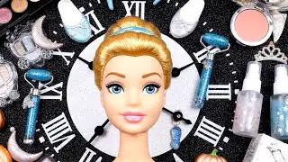 💙 Cinderella ASMR | Crystal Glow Doll Makeup Ritual ✨👑