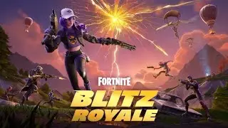 Playing Blitz Royal in Fortnite #fortnite #fortniteblitzroyale 