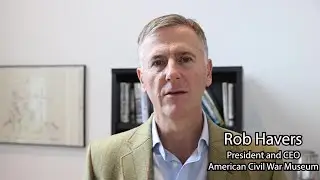 President and CEO of the American Civil War Museum Rob Havers speaks about Santa's visit to Tredegar