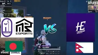 A1 Esports🇧🇩 vs Horaa Esports🇳🇵4v4 drop fight!! Who is the king of yashnaiya?