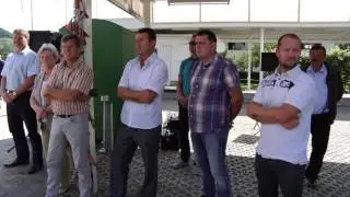 Odprtje pločnika pri bencinskem servisu v Zrečah, 16 9 2016