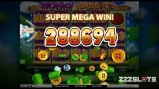 Wonky Wabbits * SUPER MEGA BIG WIN * - Play For FREE - ZZZSLOTS