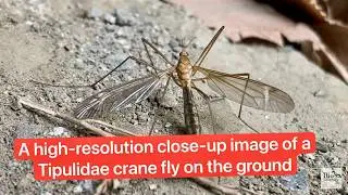 Crane Fly | Like a Giant Mosquito 🦟. Tipulidae! Part 1