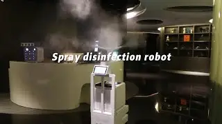 Fully Automated Driverless Spray Disinfection Robot