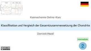 Klassifikation und Vergleich der Gesamtzusammensetzung der Chondrite