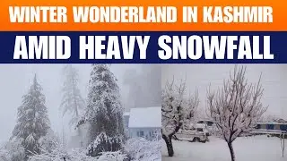 Kashmir Transformed Into Winter Wonderland: Heavy Snowfall Disrupts Srinagar Airport | News9