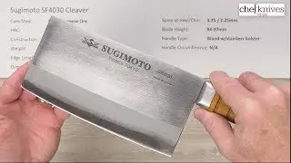 Sugimoto SF4030 Cleaver Quick Look