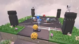 ASTRO's PLAYROOM walkthrough MEMORY MEADOW collecting all puzzles & artefact