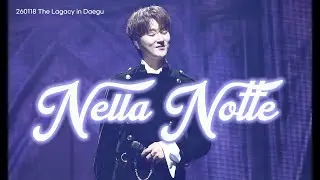 260118 Nella Notte / 포레스텔라 조민규 Focus / THE LEGACY in Daegu