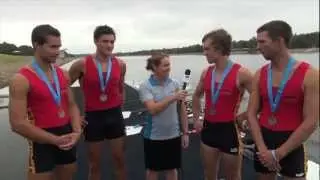 Fours and Quad Scull Rowing finals