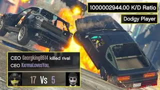 Billion K/D tryhard got outplayed by RUINER 2000! [GTA Online]